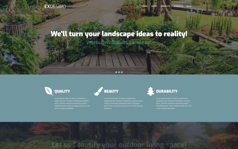 Landing page for KVED 81.30 Provision of landscape services